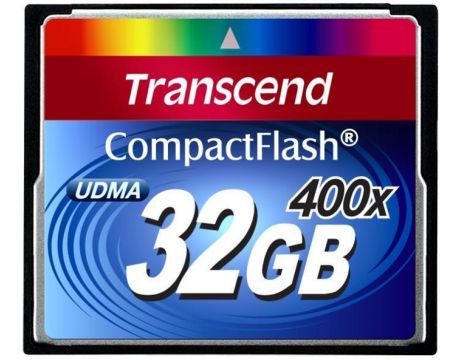 32GB CF Transcend TS32GCF400, черен на супер цени