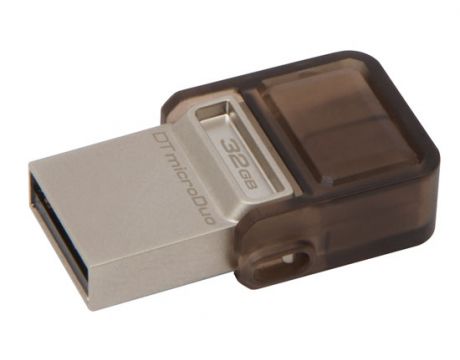 32GB Kingston DataTraveler microDuo, кафяв на супер цени