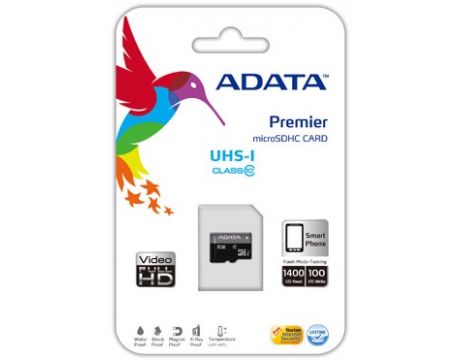 32GB microSDHC ADATA, черен на супер цени