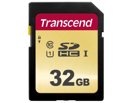 32GB SDHC Transcend TS32GSDC500S, черен на супер цени
