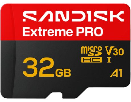 32GB SanDisk Extreme PRO UHS-I, черен/червен на супер цени