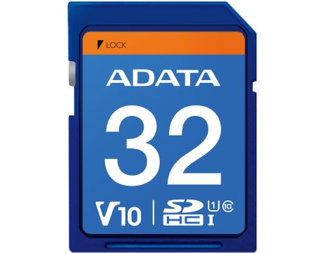 32GB SDHC ADATA Premier, син на супер цени