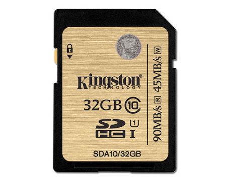 32GB SDHC Kingston, Златист на супер цени