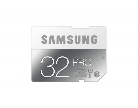 32GB SDHC Samsung PRO, Бял / Сив на супер цени