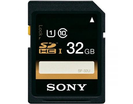 32GB SDHC Sony SF32U, черен на супер цени