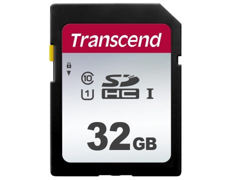 32GB SDHC Transcend TS32GSDC300S, черен на супер цени