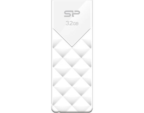 32GB Silicon Power Blaze B03, бял на супер цени