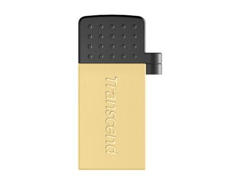 64GB Transcend JetFlash 380, златист / черен на супер цени