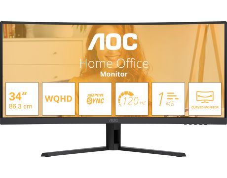 34" AOC CU34B3E на супер цени