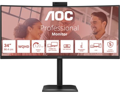 34" AOC CU34E4CW на супер цени