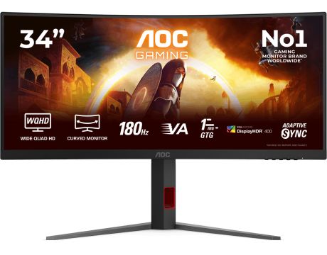 34" AOC CU34G4CA на супер цени