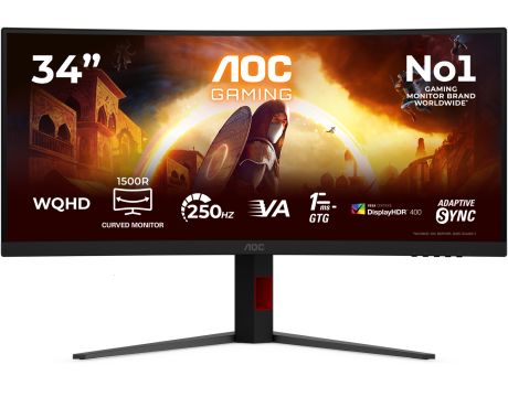34" AOC CU34G4ZCA на супер цени
