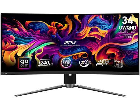 34'' MSI MPG 341CQPX QD-OLED на супер цени