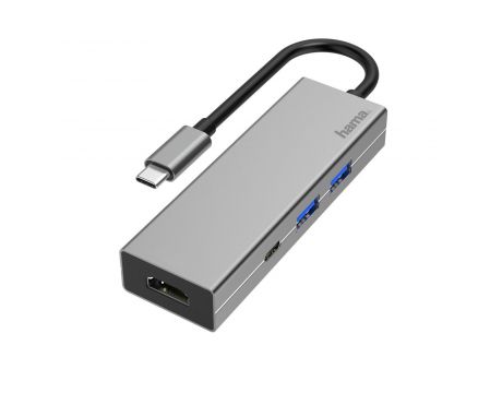 Hama USB Type C, сребрист - нарушена опаковка на супер цени