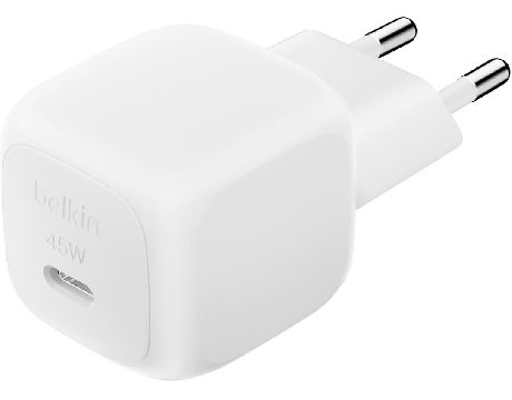 Belkin BoostCharge USB-C 45W, бял на супер цени