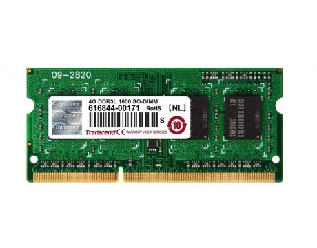 4GB  DDR3L 1600 Transcend на супер цени