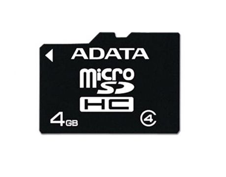 4GB microSDHC ADATA , черен на супер цени