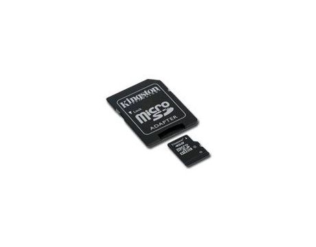 4GB microSDHC Kingston + SD Adapter, черен на супер цени