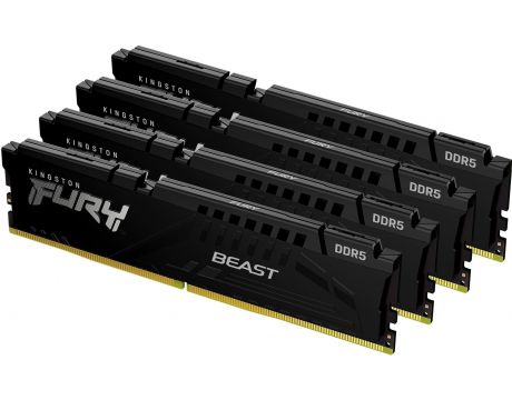 4x32GB DDR5 5200 Kingston Fury Beast Intel XMP на супер цени