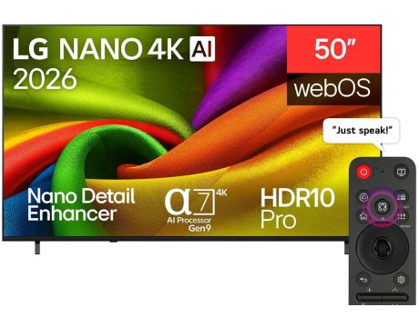 50" LG NU85 Nano AI на супер цени