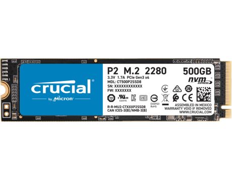 500GB SSD Crucial P2 на супер цени