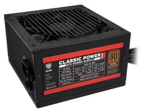 500W Kolink Classic Power 80 PLUS Bronze на супер цени
