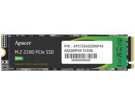 512GB SSD Apacer AS2280P4U на супер цени