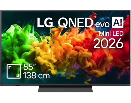 55" LG QNED81 evo AI Mini LED на супер цени