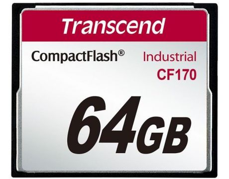 64GB CF Transcend TS64GCF170, черен на супер цени