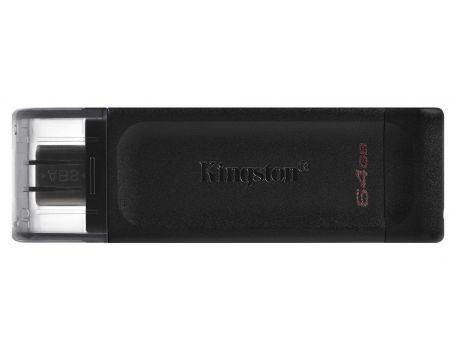 64GB Kingston DataTraveler 70, черен на супер цени