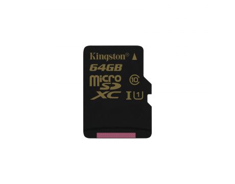 64GB microSDXC Kingston, черен на супер цени