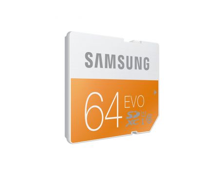 64GB SDXC Samsung EVO, оранжев на супер цени