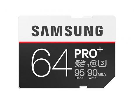 64GB SDXC Samsung  PRO+, черен на супер цени