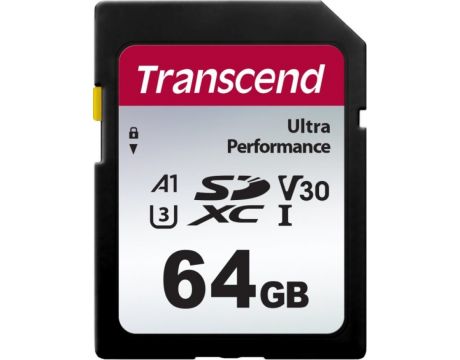 64GB SDXC Transcend 340S, черен на супер цени
