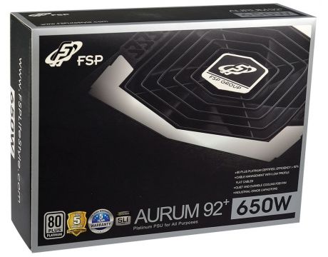 650W Fortron Aurum Platinum на супер цени