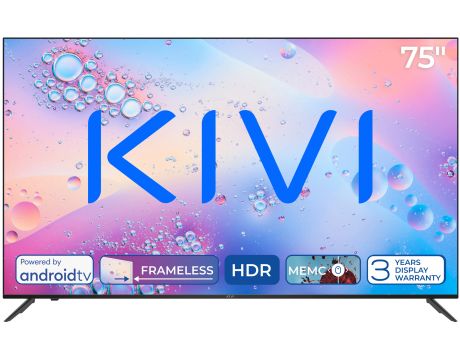 75'' KIVI 75U760QB Smart TV на супер цени