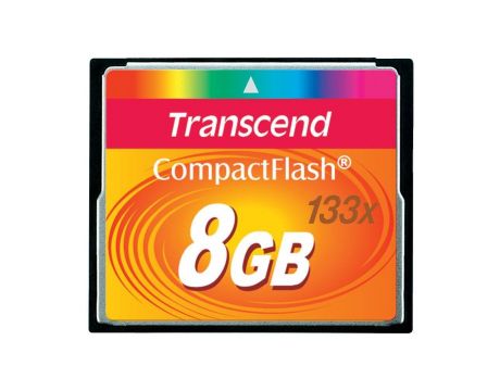 8GB CF Transcend TS8GCF133, Черен на супер цени