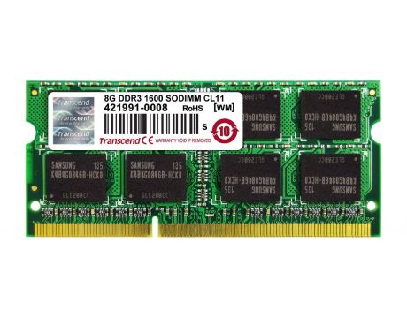 8GB DDR3 1600 Transcend на супер цени