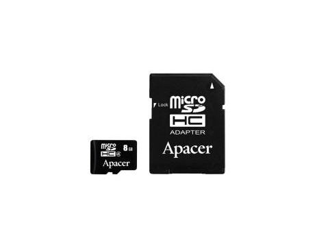 8GB microSDHC Apacer AP8GMCSH4-R, черен на супер цени