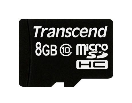 8GB microSDHC Transcend TS8GUSDC10, Черен на супер цени