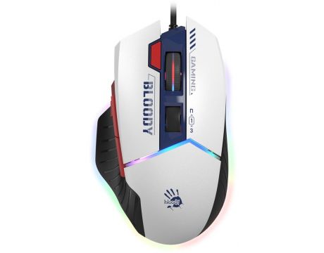 A4TECH Bloody W95 Max Sports, бял/черен на супер цени