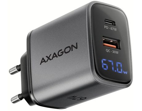 AXAGON ACU-PQ67D 67W, черен на супер цени
