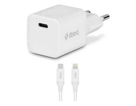 ttec SmartCharger 20W, бял на супер цени
