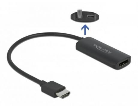 Delock  HDMI/USB micro към DisplayPort на супер цени