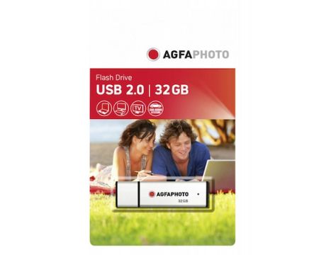 32GB AGFA Fhoto, сребрист на супер цени