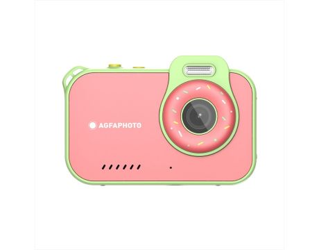 AGFA Realikids Cam Waterproof 2, розов/зелен на супер цени