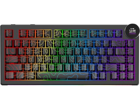 Ajazz AK820 V2 PRO, черен на супер цени