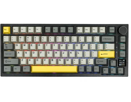 Ajazz AK820 PRO, сив на супер цени