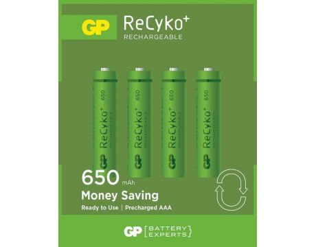 GP ReCyko 650mAh 1.2V на супер цени