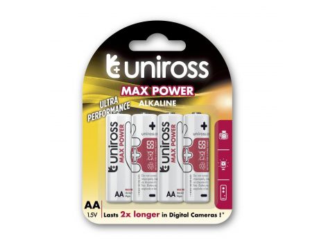 Uniross AA Max Power 1.5V на супер цени